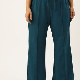 theRebelinme Women Relaxed Straight Fit High-Rise Pleated Trousers-picture-27