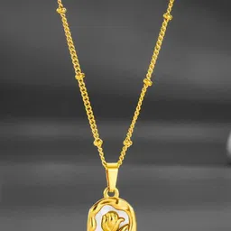 SZN Gold-Plated Stainless Steel Necklace-72