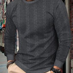 StyleCast x Revolte Men Cable Knit Pullover-picture-28