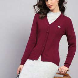 Monte Carlo Women Woollen Cardigan-image-52