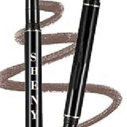 Eyebrow Pencil 2 in 1 Dual Function with Brush, all day new look ( brown )-image-98