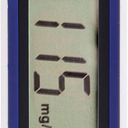Blue Digital Glucose Blood Sugar testing Monitor Machine with 50 Strips Glucometer-14