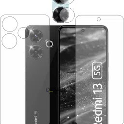 DORADO SHIELD Front and Back Tempered Glass for REDMI 13 5G-picture-13