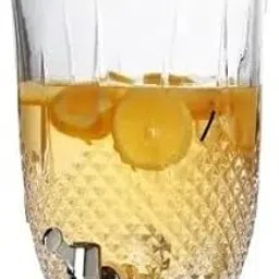 Glass Water Dispenser Mason Jar 2000 ML Set of 1 Beverage Dispenser, Glass Bottom Loading Water Dispenser-20