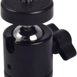 Moiz Metal Tilt Pan 360 Rotation Ball Head for Tripod Stand Tripod (Black, Supports Up to 3000 g) Tripod Ball Head-11