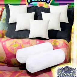 2 Bolester 5 Cushion Microfibre Stripes Bolster Pack of 7-image-17