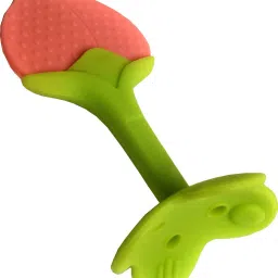 nxgtya Fruit Shape Silicone Teethers Soft Stick Chews Nibbler for Baby Dental Care Teether image 3