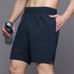 hrx by hrithik roshan Solid Men Blue Casual Shorts-picture-41