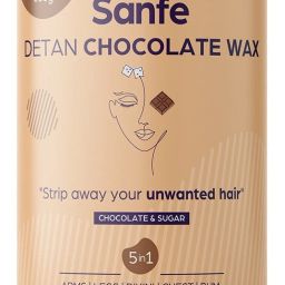 Detan Chocolate Wax for Smooth Hair Removal - 600gm with chocolate extracts | For all skin types | Removes Tan, Dead Skin | For Arms, Legs and Full body Wax-image-2