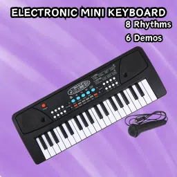 (Piano Keyboard) Toy with 37 Key, Recording and Mic, Adapter for DC Power F329 (Piano Keyboard) Toy with 37 Key, Recording and Mic, Adapter for DC Power F329 Analog Portable Keyboard-8