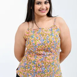 30 Looks Women Ethnic Motifs Printed Cotton Top-image-98