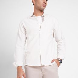 Peregrine by Pantaloons Slim Fit Vertical Striped Pure Cotton Casual Shirt-picture-16