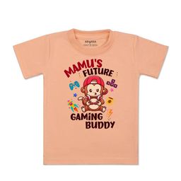 Arvesa Kids Printed Applique T-shirt-image-72