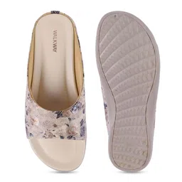 WALKWAY by Metro Printed Wedge Mules with Laser Cuts image 5