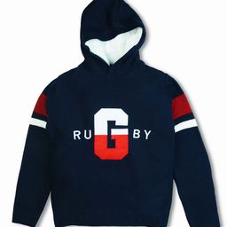 Bodycare Boys Printed Woollen Hooded Long Sleeves Pullover-image-98