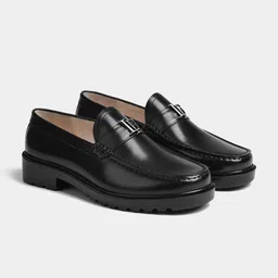 LUXORO FORMELLO Men Slip On Leather Formal Loafer Shoes-picture-40