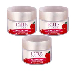 Lotus Herbals Nutramoist Set Of 3 Skin Renewal Daily Moisturisng Cream - 50g Each-25