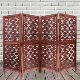 shilpi Wooden Room Jumilla Divider In Brown-picture-26