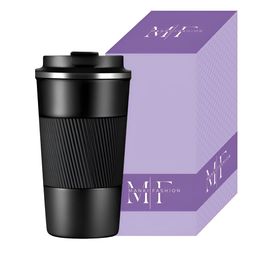 MANKI FASHION Black & Silver-Toned Textured Stainless Steel Matte Mugs Set of Cups and Mugs-13