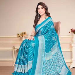 MAGNEITTA Floral Printed Saree-picture-19