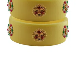 Vidhya Kangan Women Beige Bangle-picture-51