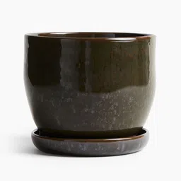 H&M Terracotta Plant Pot & Saucer-picture-22