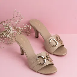 Inc 5 Women Party Kitten Mules with Buckles-image-20