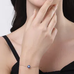 Anouk Set Of 2 Gold & Silver-Plated Beaded Evil Eye Link Bracelets image 5