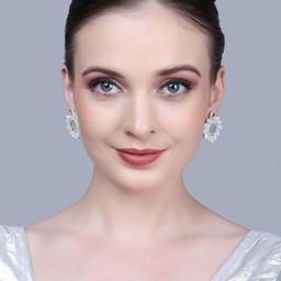 OPUS GEMS Artificial Stones Studded Circular Shaped Studs-image-62