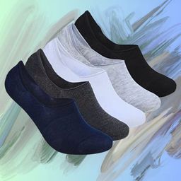 MJE Pack Of 5 Shoe Liners Socks-image-49