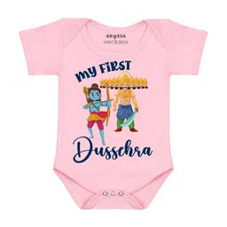 Arvesa My First Navratri Printed Bodysuit-image-72