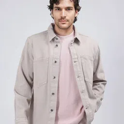 RARE RABBIT Men Denim Jacket-image-46