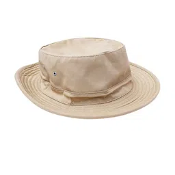 Infispace Men Beige Embroidered Bucket Hat image 3