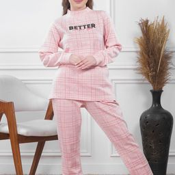 She N She Women Checked Night suit-image-56