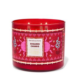 Bath & Body Works Sugared Churro 3-Wick Scented Candle - 411g-image-8
