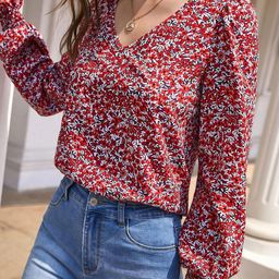 Stylecast X Slyck Floral Printed Top-image-72