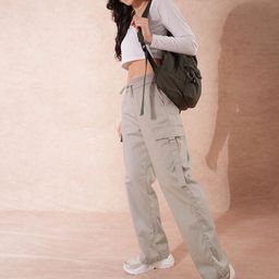 Globus Women Easy Wash Cargos Trouser-image-92