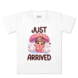 Arvesa Kids Typography Printed Extended Sleeves T-shirt-image-81