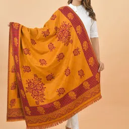 BAISA Women Floral Printed Shawl-image-95