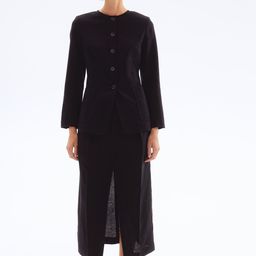 H&M Linen-Blend Blazer-image-27