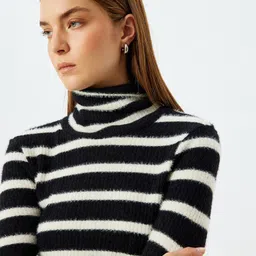 Koton Women Striped Pullover-23