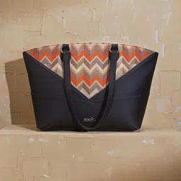 ZOUK Women Abstract Printed Structured Shoulder Bag-8