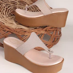 SIRDENILL Ethnic Platform Sandals Heels-picture-42