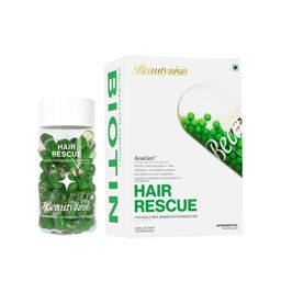 Beautywise Dual Action Hair Rescue With Biotin & Keratin - 30 Capsules-48