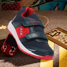 TRASE Boys Velcro Running Shoes-25