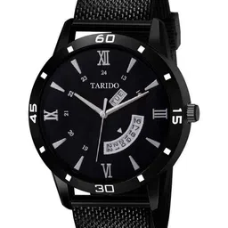 TARIDO Men Dial & Ceramic Bracelet Style Straps Analogue Watch TD3134SM01-image-25