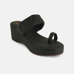 Mast & Harbour Women Open Toe Wedge Sandals-picture-21