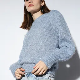 ONLY Women Boucle Pullover Winter Sweater-image-12
