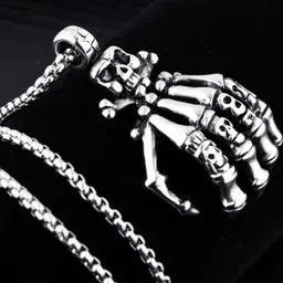 SALTY Bone-jangle Pendant & Chain-64