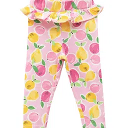 JusCubs Infant Girls Printed Leggings-image-85